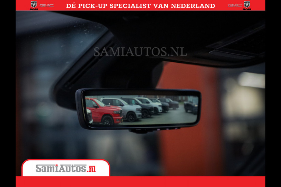 Dodge Ram 1500 Limited Night High Output 540HP 706Nm | Massage + Full Option | De Meest Luxe en Volle Pick-Up in zijn Klasse | Comfortabele Dubbele Cabine met Royale 5 Zitplaatsen | BPM vrij | Nu Leverbaar uit Voorraad | Voorraad Nr 2356 - 0990