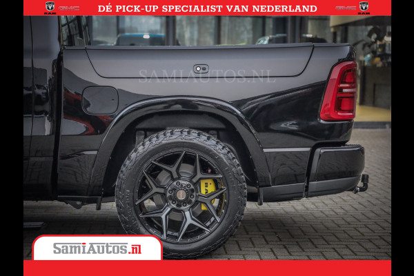 Dodge Ram 1500 Limited Night High Output 540HP 706Nm | Massage + Full Option | De Meest Luxe en Volle Pick-Up in zijn Klasse | Comfortabele Dubbele Cabine met Royale 5 Zitplaatsen | BPM vrij | Nu Leverbaar uit Voorraad | Voorraad Nr 2356 - 0990