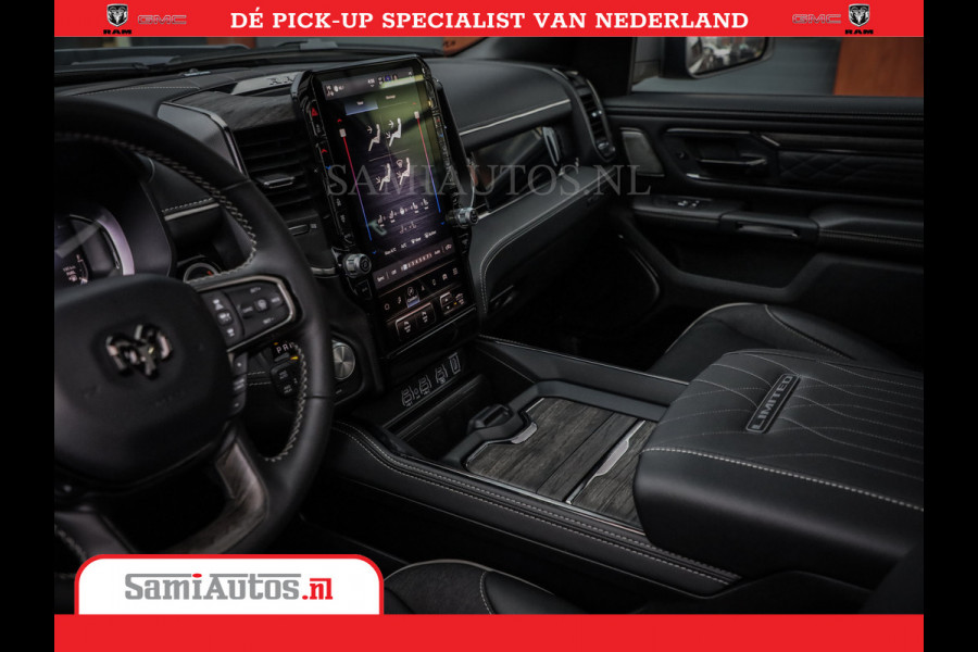Dodge Ram 1500 Limited Night High Output 540HP 706Nm | Massage + Full Option | De Meest Luxe en Volle Pick-Up in zijn Klasse | Comfortabele Dubbele Cabine met Royale 5 Zitplaatsen | BPM vrij | Nu Leverbaar uit Voorraad | Voorraad Nr 2356 - 0990
