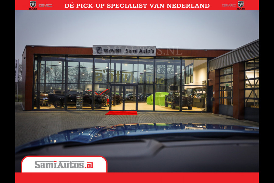 Dodge Ram 1500 Limited Night High Output 540HP 706Nm | Massage + Full Option | De Meest Luxe en Volle Pick-Up in zijn Klasse | Comfortabele Dubbele Cabine met Royale 5 Zitplaatsen | BPM vrij | Nu Leverbaar uit Voorraad | Voorraad Nr 2357 - 5182
