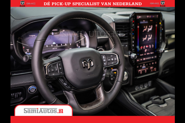 Dodge Ram 1500 Limited Night High Output 540HP 706Nm | Massage + Full Option | De Meest Luxe en Volle Pick-Up in zijn Klasse | Comfortabele Dubbele Cabine met Royale 5 Zitplaatsen | BPM vrij | Nu Leverbaar uit Voorraad | Voorraad Nr 2357 - 5182