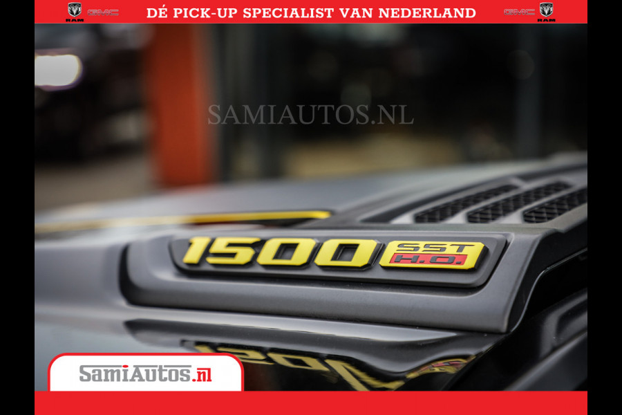 Dodge Ram 1500 Limited Night High Output 540HP 706Nm | Massage + Full Option | De Meest Luxe en Volle Pick-Up in zijn Klasse | Comfortabele Dubbele Cabine met Royale 5 Zitplaatsen | BPM vrij | Nu Leverbaar uit Voorraad | Voorraad Nr 2357 - 5182