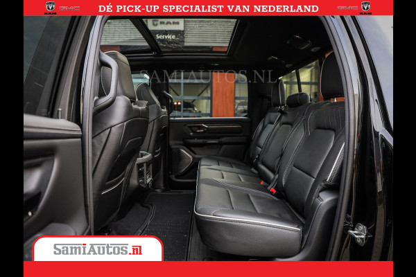 Dodge Ram 1500 Limited Night High Output 540HP 706Nm | Massage + Full Option | De Meest Luxe en Volle Pick-Up in zijn Klasse | Comfortabele Dubbele Cabine met Royale 5 Zitplaatsen | BPM vrij | Nu Leverbaar uit Voorraad | Voorraad Nr 2357 - 5182