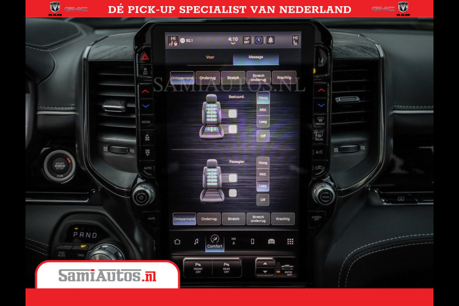 Dodge Ram 1500 Limited Night High Output 540HP 706Nm | Massage + Full Option | De Meest Luxe en Volle Pick-Up in zijn Klasse | Comfortabele Dubbele Cabine met Royale 5 Zitplaatsen | BPM vrij | Nu Leverbaar uit Voorraad | Voorraad Nr 2304 - 8540