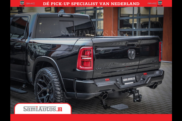 Dodge Ram 1500 Limited Night High Output 540HP 706Nm | Massage + Full Option | De Meest Luxe en Volle Pick-Up in zijn Klasse | Comfortabele Dubbele Cabine met Royale 5 Zitplaatsen | BPM vrij | Nu Leverbaar uit Voorraad | Voorraad Nr 2304 - 8540