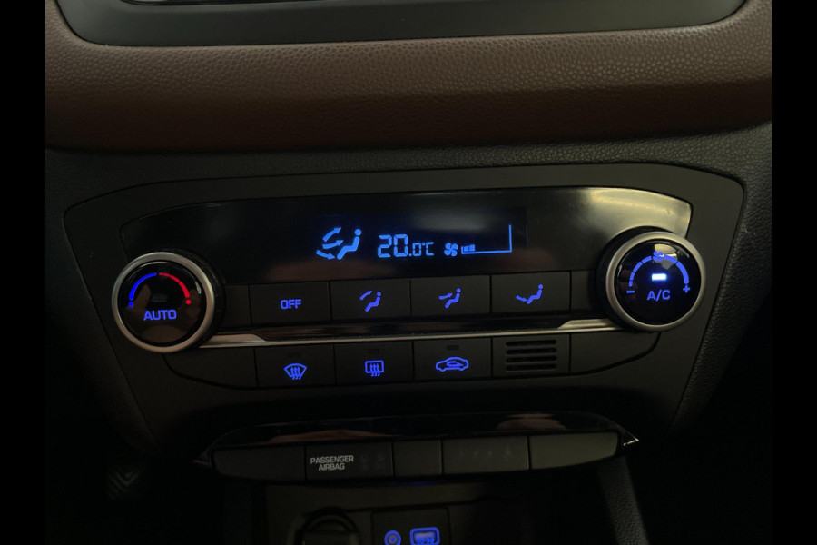 Hyundai i20 1.0 T-GDI Comfort AIRCO NAVI CRUISE MULTI STUUR ELEK RAMEN CENT VERG PDC ZWARTE VELGEN ZEER NETTE AUTO