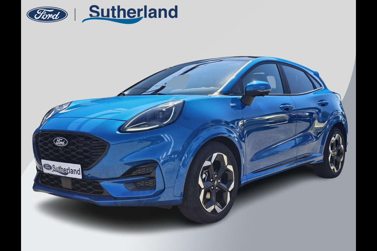 Ford Puma 1.0 EcoBoost Hybrid ST-Line X 125 pk | Direct leverbaar | Winter Pack | Driver Assistance Pack | Panoramadak Ford Puma 1.0 EcoBoost Hybrid ST-Line X 125 pk | Direct leverbaar | Winter Pack | Driver Assistance Pack | Panoramadak
