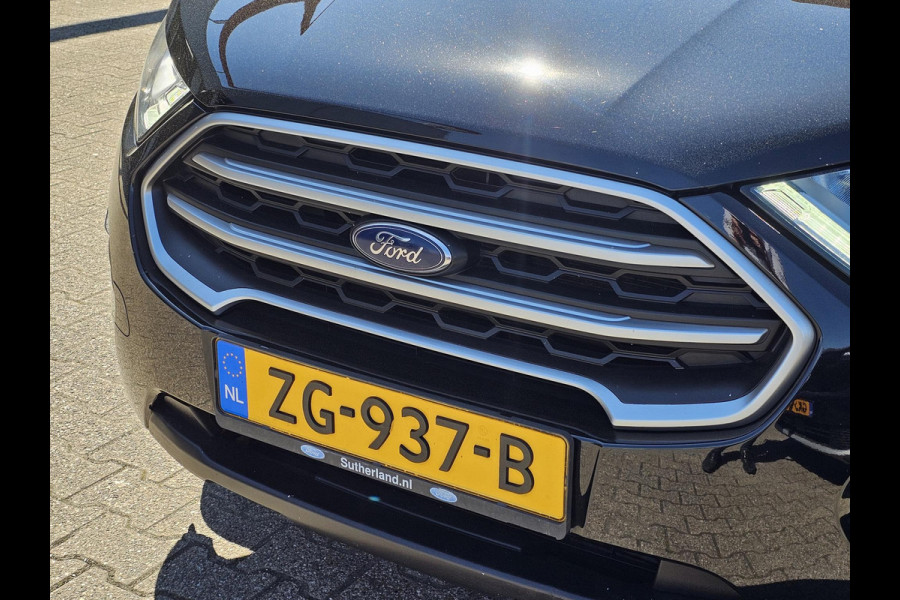 Ford EcoSport 1.0 EcoBoost Trend Ultimate 125 pk | Trekhaak | Navigatie | Achteruitrijcamera | PDC | Cruise control |Hoge instap | Nette auto!