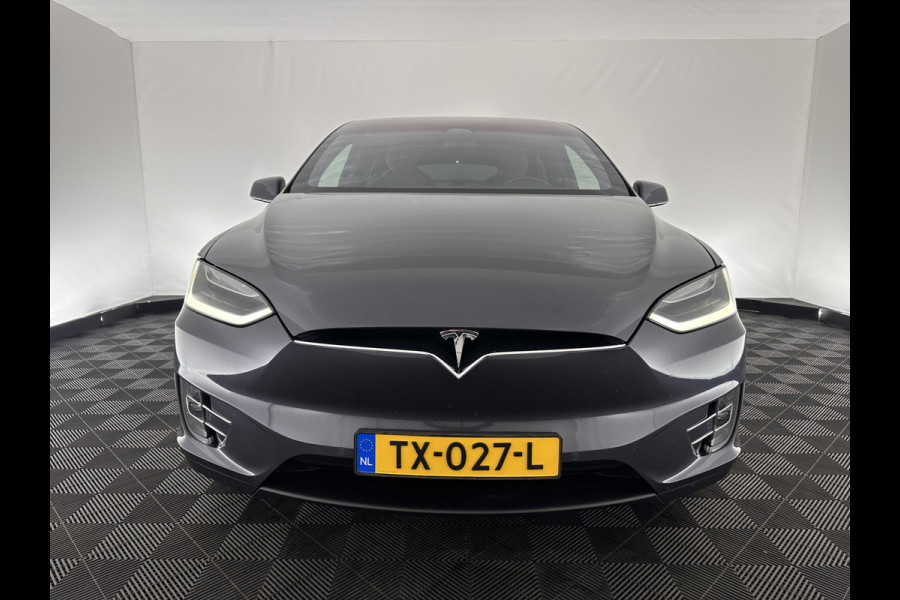 Tesla Model X 100D AWD [ 3-Fase ] Aut. *PANO-WINDOW | AUTO-PILOT | FULL-LEATHER | TOWBAR | CCS-FASTLOADER | NAVI-FULLMAP | FULL-LED | AIR-SUSPENSION | DIGI-COCKPIT | KEYLESS | CAMERA | DAB+ | HEATED-COMFORT-SEATS | 20''ALU*