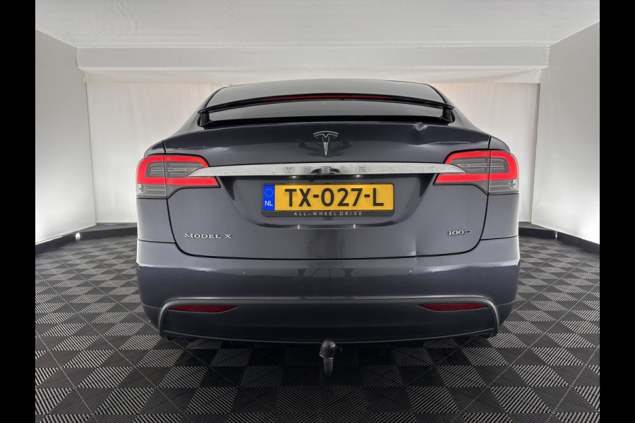 Tesla Model X 100D AWD [ 3-Fase ] Aut. *PANO-WINDOW | AUTO-PILOT | FULL-LEATHER | TOWBAR | CCS-FASTLOADER | NAVI-FULLMAP | FULL-LED | AIR-SUSPENSION | DIGI-COCKPIT | KEYLESS | CAMERA | DAB+ | HEATED-COMFORT-SEATS | 20''ALU*