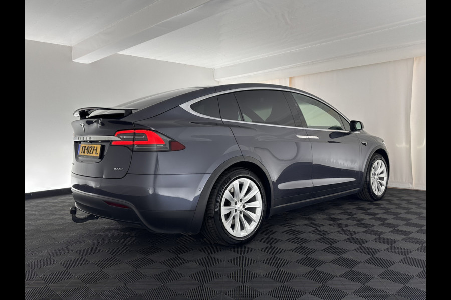 Tesla Model X 100D AWD [ 3-Fase ] Aut. *PANO-WINDOW | AUTO-PILOT | FULL-LEATHER | TOWBAR | CCS-FASTLOADER | NAVI-FULLMAP | FULL-LED | AIR-SUSPENSION | DIGI-COCKPIT | KEYLESS | CAMERA | DAB+ | HEATED-COMFORT-SEATS | 20''ALU*