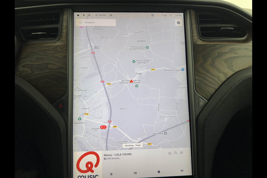 Tesla Model X 100D AWD [ 3-Fase ] Aut. *PANO-WINDOW | AUTO-PILOT | FULL-LEATHER | TOWBAR | CCS-FASTLOADER | NAVI-FULLMAP | FULL-LED | AIR-SUSPENSION | DIGI-COCKPIT | KEYLESS | CAMERA | DAB+ | HEATED-COMFORT-SEATS | 20''ALU*