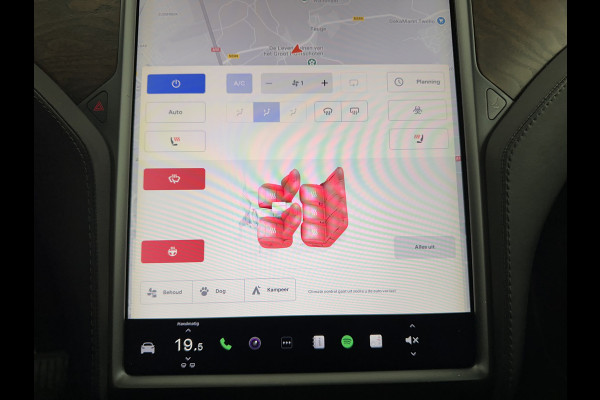 Tesla Model X 100D AWD [ 3-Fase ] Aut. *PANO-WINDOW | AUTO-PILOT | FULL-LEATHER | TOWBAR | CCS-FASTLOADER | NAVI-FULLMAP | FULL-LED | AIR-SUSPENSION | DIGI-COCKPIT | KEYLESS | CAMERA | DAB+ | HEATED-COMFORT-SEATS | 20''ALU*