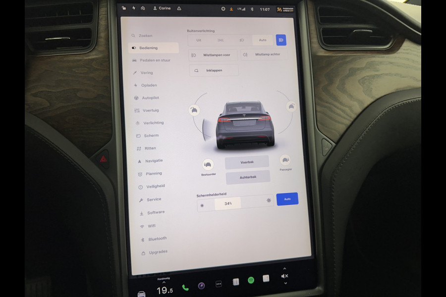 Tesla Model X 100D AWD [ 3-Fase ] Aut. *PANO-WINDOW | AUTO-PILOT | FULL-LEATHER | TOWBAR | CCS-FASTLOADER | NAVI-FULLMAP | FULL-LED | AIR-SUSPENSION | DIGI-COCKPIT | KEYLESS | CAMERA | DAB+ | HEATED-COMFORT-SEATS | 20''ALU*
