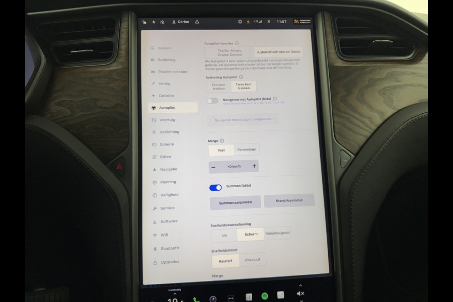 Tesla Model X 100D AWD [ 3-Fase ] Aut. *PANO-WINDOW | AUTO-PILOT | FULL-LEATHER | TOWBAR | CCS-FASTLOADER | NAVI-FULLMAP | FULL-LED | AIR-SUSPENSION | DIGI-COCKPIT | KEYLESS | CAMERA | DAB+ | HEATED-COMFORT-SEATS | 20''ALU*