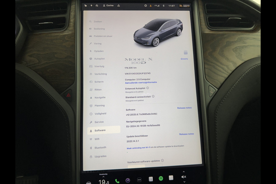 Tesla Model X 100D AWD [ 3-Fase ] Aut. *PANO-WINDOW | AUTO-PILOT | FULL-LEATHER | TOWBAR | CCS-FASTLOADER | NAVI-FULLMAP | FULL-LED | AIR-SUSPENSION | DIGI-COCKPIT | KEYLESS | CAMERA | DAB+ | HEATED-COMFORT-SEATS | 20''ALU*