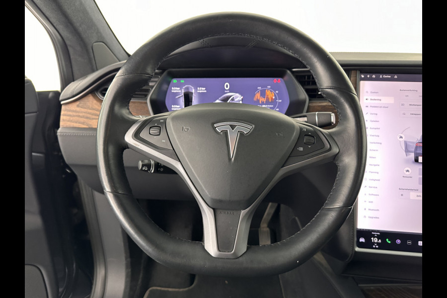 Tesla Model X 100D AWD [ 3-Fase ] Aut. *PANO-WINDOW | AUTO-PILOT | FULL-LEATHER | TOWBAR | CCS-FASTLOADER | NAVI-FULLMAP | FULL-LED | AIR-SUSPENSION | DIGI-COCKPIT | KEYLESS | CAMERA | DAB+ | HEATED-COMFORT-SEATS | 20''ALU*