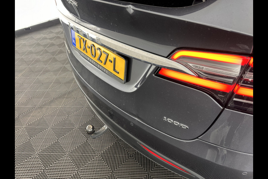 Tesla Model X 100D AWD [ 3-Fase ] Aut. *PANO-WINDOW | AUTO-PILOT | FULL-LEATHER | TOWBAR | CCS-FASTLOADER | NAVI-FULLMAP | FULL-LED | AIR-SUSPENSION | DIGI-COCKPIT | KEYLESS | CAMERA | DAB+ | HEATED-COMFORT-SEATS | 20''ALU*