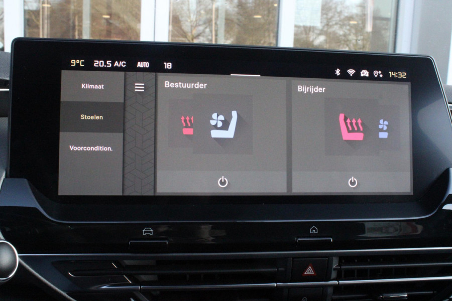 Citroën C5 X 1.6 Plug-in Hybrid 225PK MAX | NAVIGATIE | ELEKTRISCH BEDIENBARE VOORSTOELEN  MET GEHEUGENFUNCTIE | VOORSTOELEN VERWARMD | VOORSTOELEN GEVENTILEERD |LEDEREN BEKLEDING | MASSASGE STOELEN |  HEAD UP DISPLAY | ADAPTIVE CRUISE CONTROL | LED KOPLAMPEN | DRAADLOZE APPLE CARPLAY/ANDROID AUTO | 19" LICHTMETALEN VELGEN | ALL SEASON BANDEN | DRAADLOZE TELEFOONLADER | DAB+ RADIO