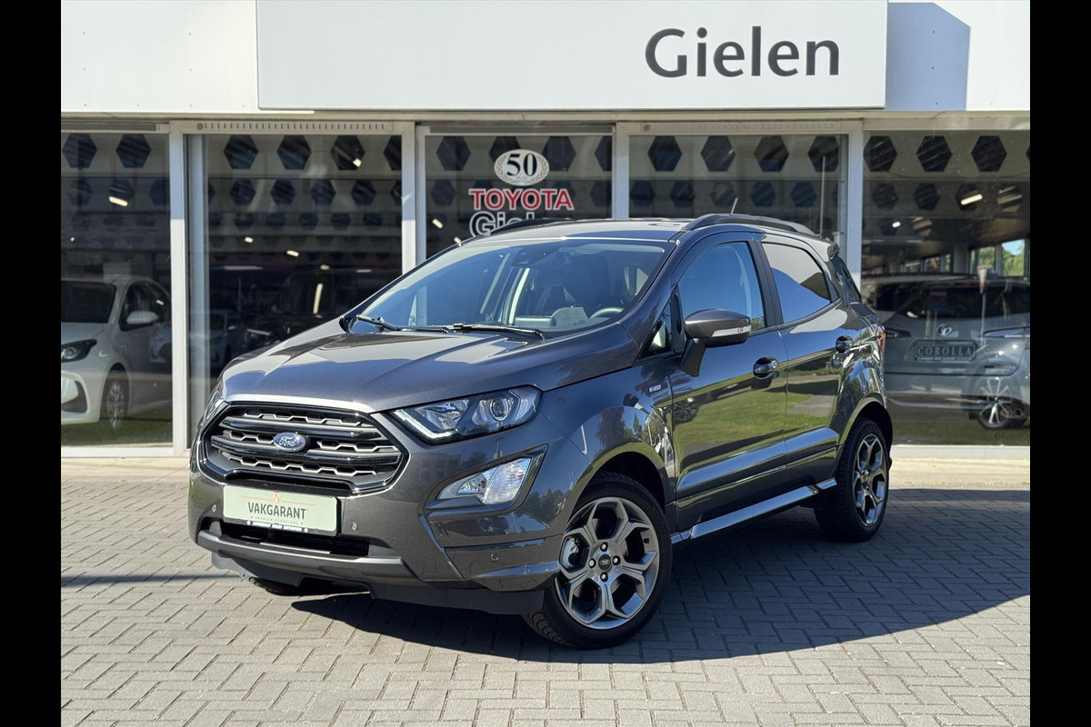 Ford EcoSport 1.0 EcoBoost 125pk ST-Line | Eerste eigenaar, Dodehoekherkenning, Stoel + Stuurverwarming, Parkeersensoren, Camera, Carplay Ford EcoSport 1.0 EcoBoost 125pk ST-Line | Eerste eigenaar, Dodehoekherkenning, Stoel + Stuurverwarming, Parkeersensoren, Camera, Carplay