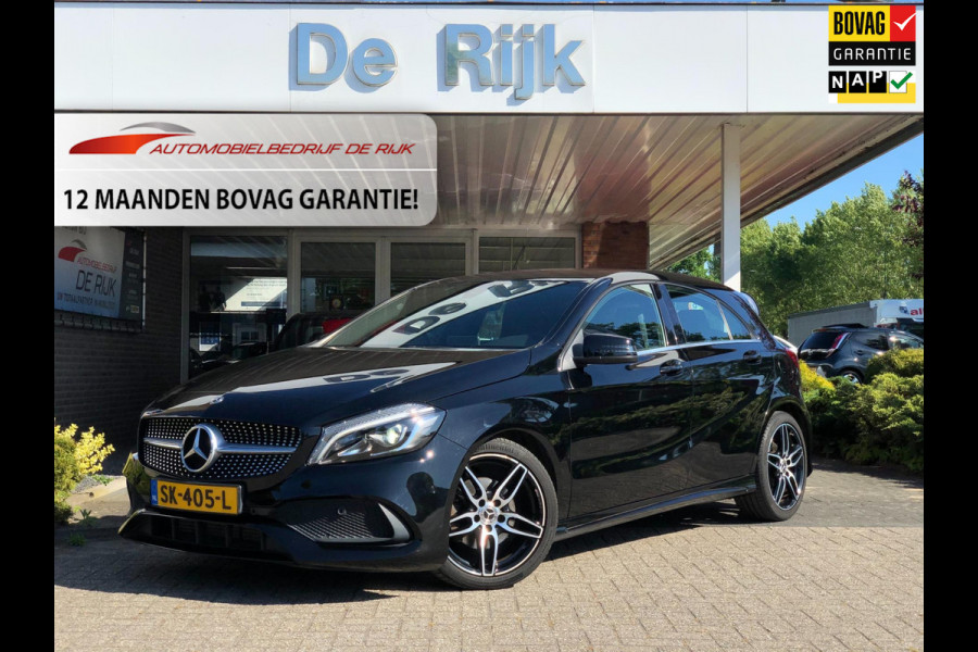 Mercedes-Benz A-Klasse 160 Sport Edition | Navi, Camera, Cruise, Carplay/Android, Half leder | Dealeronderhouden | NAP |