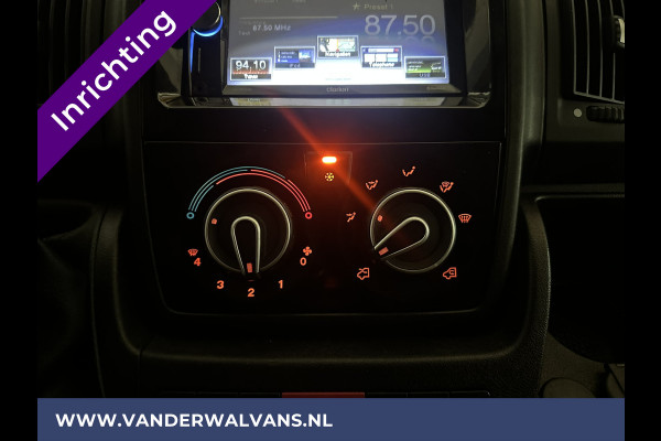 Fiat Ducato 3.0 NP 136pk L4H2 Post NL inrichting Euro6 Airco | Navigatie | Camera sidebars, 270 graden achterdeuren, schappen, doorloopdeur