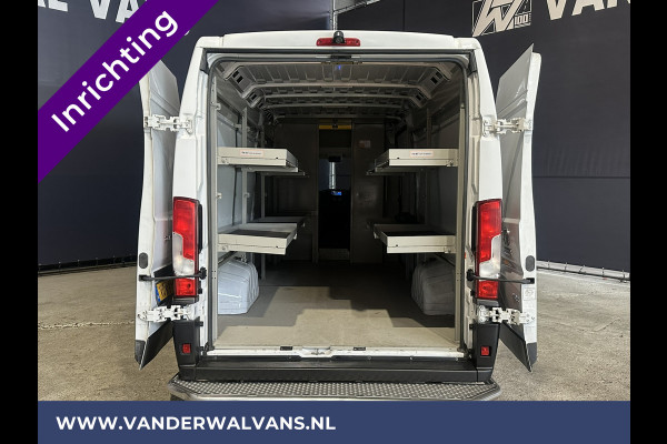 Fiat Ducato 3.0 NP 136pk L4H2 Post NL inrichting Euro6 Airco | Navigatie | Camera sidebars, 270 graden achterdeuren, schappen, doorloopdeur