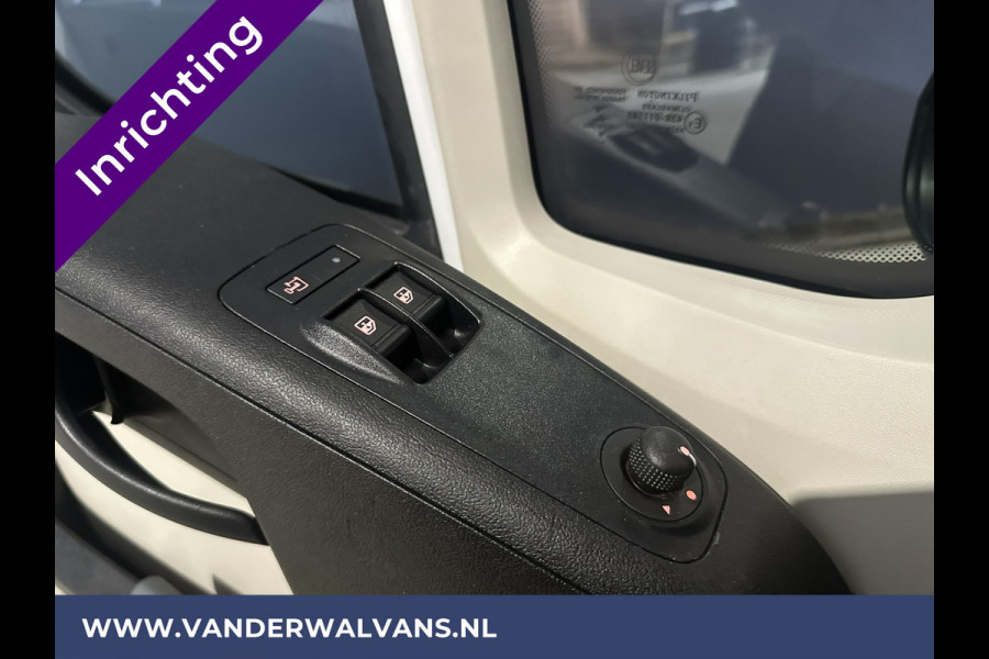 Fiat Ducato 3.0 NP 136pk L4H2 Post NL inrichting Euro6 Airco | Navigatie | Camera sidebars, 270 graden achterdeuren, schappen, doorloopdeur