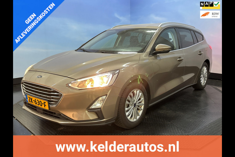 Ford FOCUS Wagon 1.0 EcoBoost Titanium Business Trekhaak, Keyless, Navi,