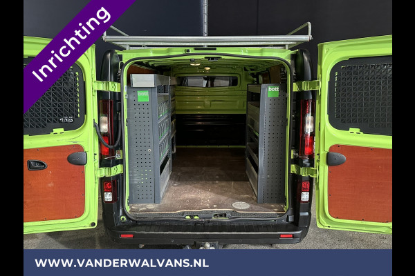 Renault Trafic 1.6 dCi L2H1 inrichting Euro6 Airco | Imperiaal | Navigatie | cruisecontrol, parkeersensoren, trekhaak, bijrijdersbank