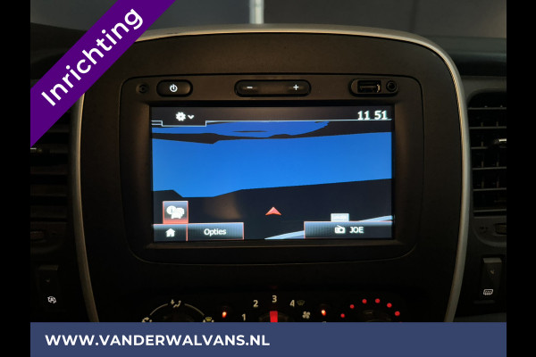 Renault Trafic 1.6 dCi L2H1 inrichting Euro6 Airco | Imperiaal | Navigatie | cruisecontrol, parkeersensoren, trekhaak, bijrijdersbank