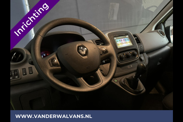 Renault Trafic 1.6 dCi L2H1 inrichting Euro6 Airco | Imperiaal | Navigatie | cruisecontrol, parkeersensoren, trekhaak, bijrijdersbank