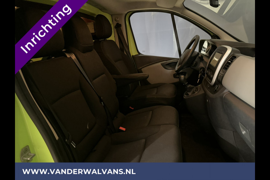 Renault Trafic 1.6 dCi L2H1 inrichting Euro6 Airco | Imperiaal | Navigatie | cruisecontrol, parkeersensoren, trekhaak, bijrijdersbank