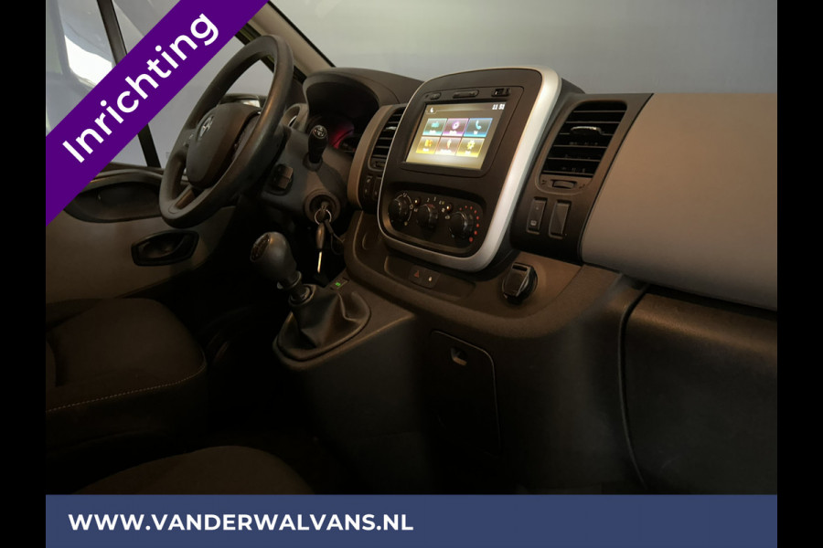 Renault Trafic 1.6 dCi L2H1 inrichting Euro6 Airco | Imperiaal | Navigatie | cruisecontrol, parkeersensoren, trekhaak, bijrijdersbank