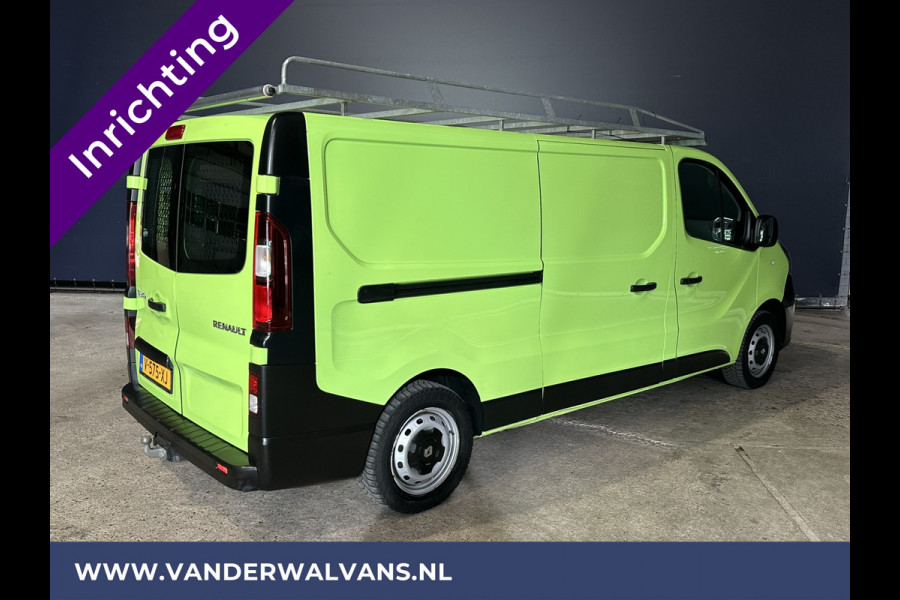 Renault Trafic 1.6 dCi L2H1 inrichting Euro6 Airco | Imperiaal | Navigatie | cruisecontrol, parkeersensoren, trekhaak, bijrijdersbank