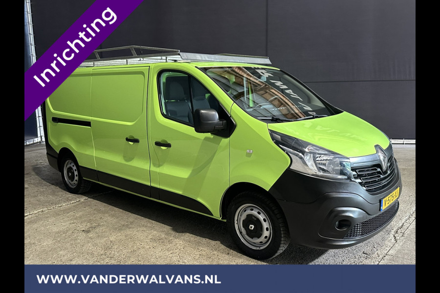 Renault Trafic 1.6 dCi L2H1 inrichting Euro6 Airco | Imperiaal | Navigatie | cruisecontrol, parkeersensoren, trekhaak, bijrijdersbank