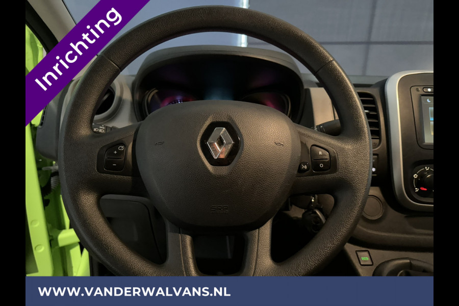 Renault Trafic 1.6 dCi L2H1 inrichting Euro6 Airco | Imperiaal | Navigatie | cruisecontrol, parkeersensoren, trekhaak, bijrijdersbank