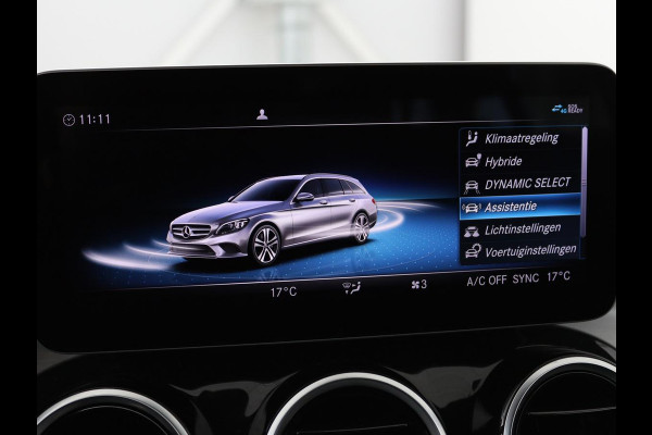 Mercedes-Benz C-Klasse 300de AMG | Head-Up | Adaptive cruise | Stoelverwarming | Carplay | Leder/Alcantara | Memory | Sfeerverlichting | Keyless | Navigatie