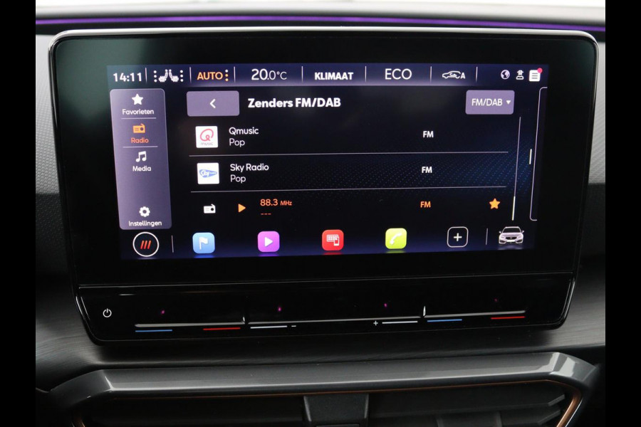 CUPRA Leon 1.4 e-Hybrid VZ Business Panoramadak | LED | CarPlay |  Sfeerverlichting | Stuur- en stoelverwarming | Camera | Adaptive Cruise | Dodehoek Detectie | LMV