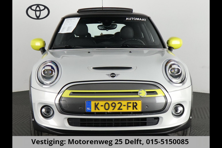 MINI Yours 33 KWH.1e EIG ACCU 98 % !! BIJNA 2021. SCHUIFDAK. LEDER . GARANTIE TOT 2 JAAR *!