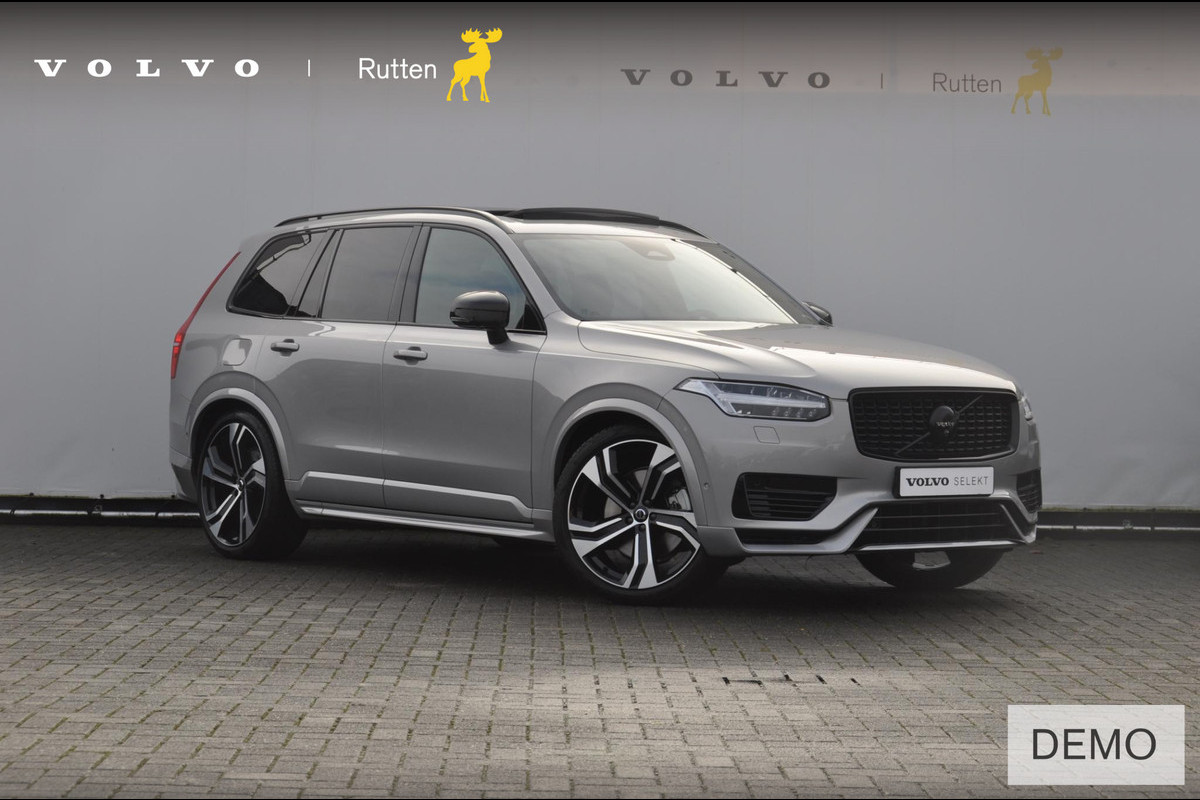 Volvo XC90 T8 455PK Automaat Recharge AWD Ultimate Dark HEICO / Luchtvering / Panoramisch schuif en kantel dak / Head-Up Display / Google Services / Adaptieve Cruise Control / Harman Kardon Audio/ Volvo XC90 T8 455PK Automaat Recharge AWD Ultimate Dark HEICO / Luchtvering / Panoramisch schuif en kantel dak / Head-Up Display / Google Services / Adaptieve Cruise Control / Harman Kardon Audio/