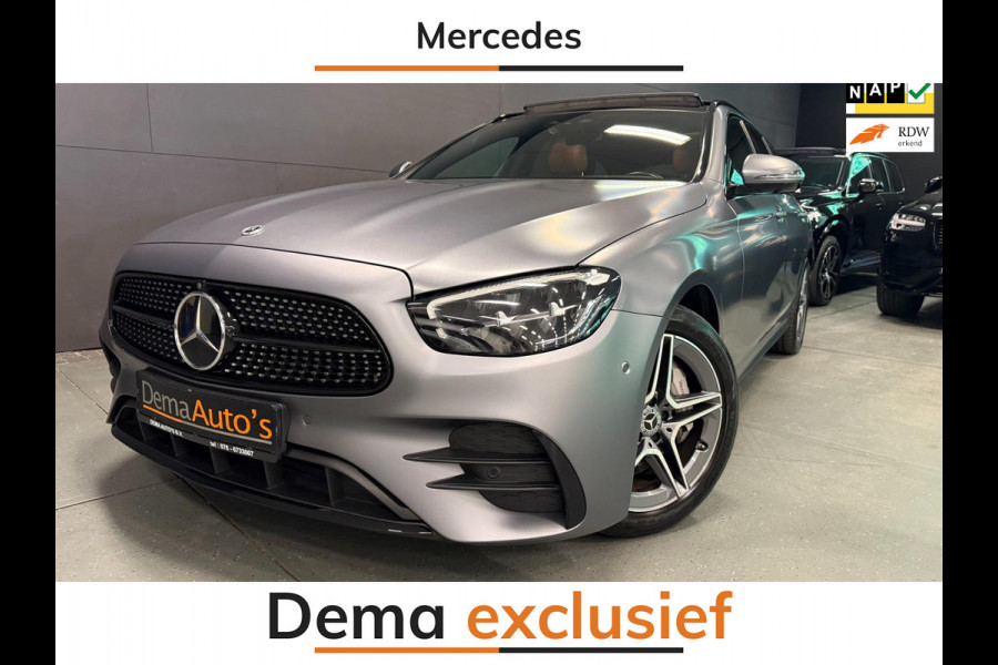Mercedes-Benz E-Klasse Estate 300 e AMG Line PANO/BURMESTER/LEDER/DAB/CAM/SFEERVERLICHTING///