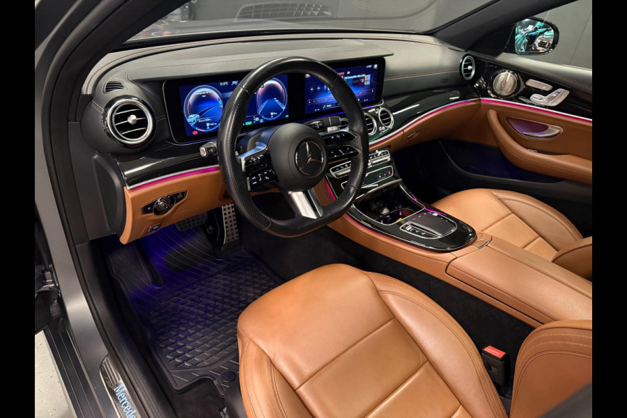 Mercedes-Benz E-Klasse Estate 300 e AMG Line PANO/BURMESTER/LEDER/DAB/CAM/SFEERVERLICHTING///