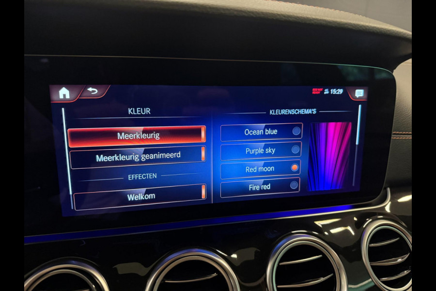 Mercedes-Benz E-Klasse Estate 300 e AMG Line PANO/BURMESTER/LEDER/DAB/CAM/SFEERVERLICHTING///