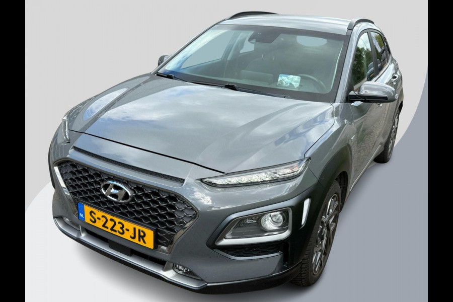 Hyundai Kona 1.6 GDI HEV Premium 104pk Trekhaak | Achteruitrijcamera | Head Up Display | Volledig Leder | Dodehoeksensoren