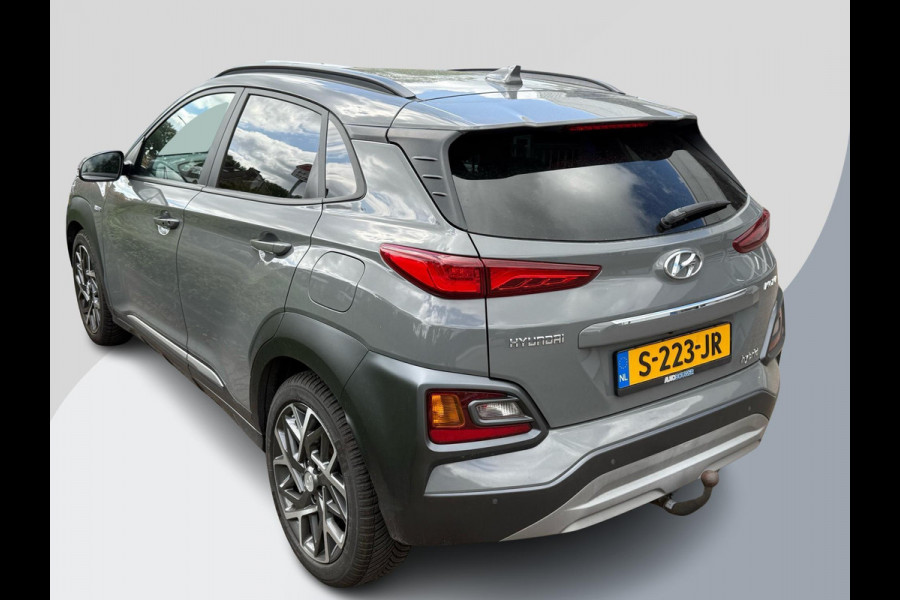 Hyundai Kona 1.6 GDI HEV Premium 104pk Trekhaak | Achteruitrijcamera | Head Up Display | Volledig Leder | Dodehoeksensoren