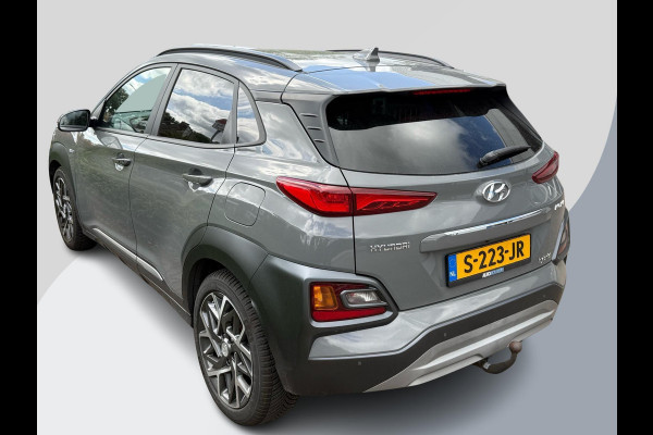 Hyundai Kona 1.6 GDI HEV Premium 104pk Trekhaak | Achteruitrijcamera | Head Up Display | Volledig Leder | Dodehoeksensoren