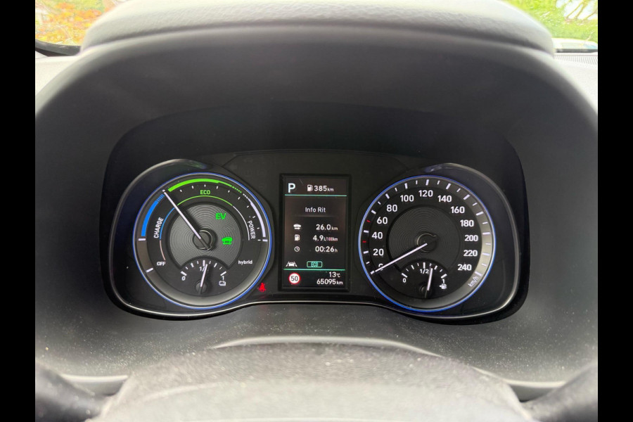 Hyundai Kona 1.6 GDI HEV Premium 104pk Trekhaak | Achteruitrijcamera | Head Up Display | Volledig Leder | Dodehoeksensoren