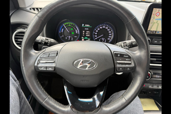 Hyundai Kona 1.6 GDI HEV Premium 104pk Trekhaak | Achteruitrijcamera | Head Up Display | Volledig Leder | Dodehoeksensoren