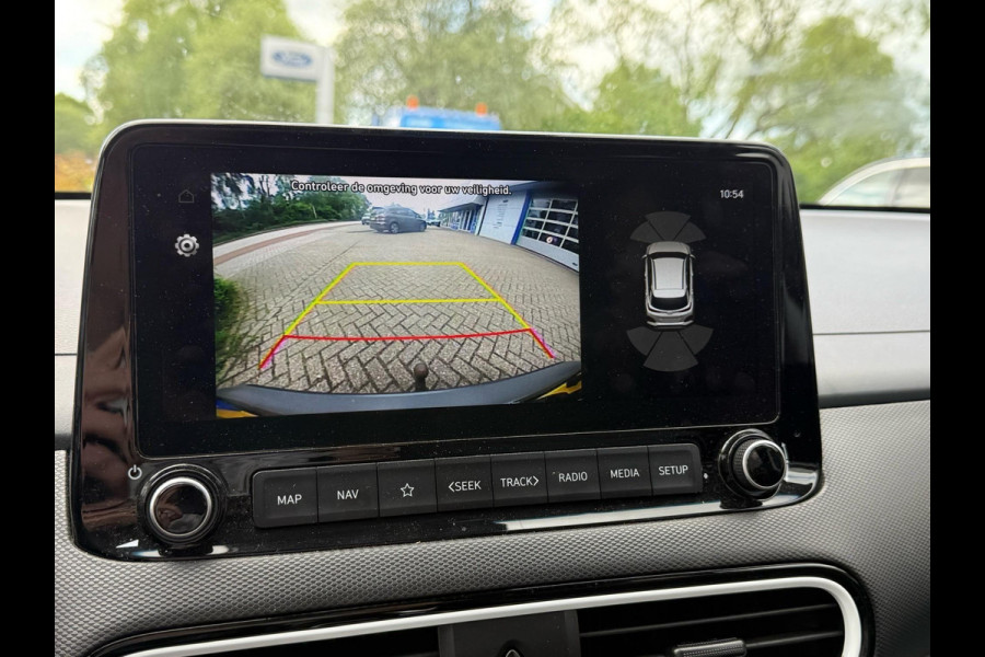 Hyundai Kona 1.6 GDI HEV Premium 104pk Trekhaak | Achteruitrijcamera | Head Up Display | Volledig Leder | Dodehoeksensoren
